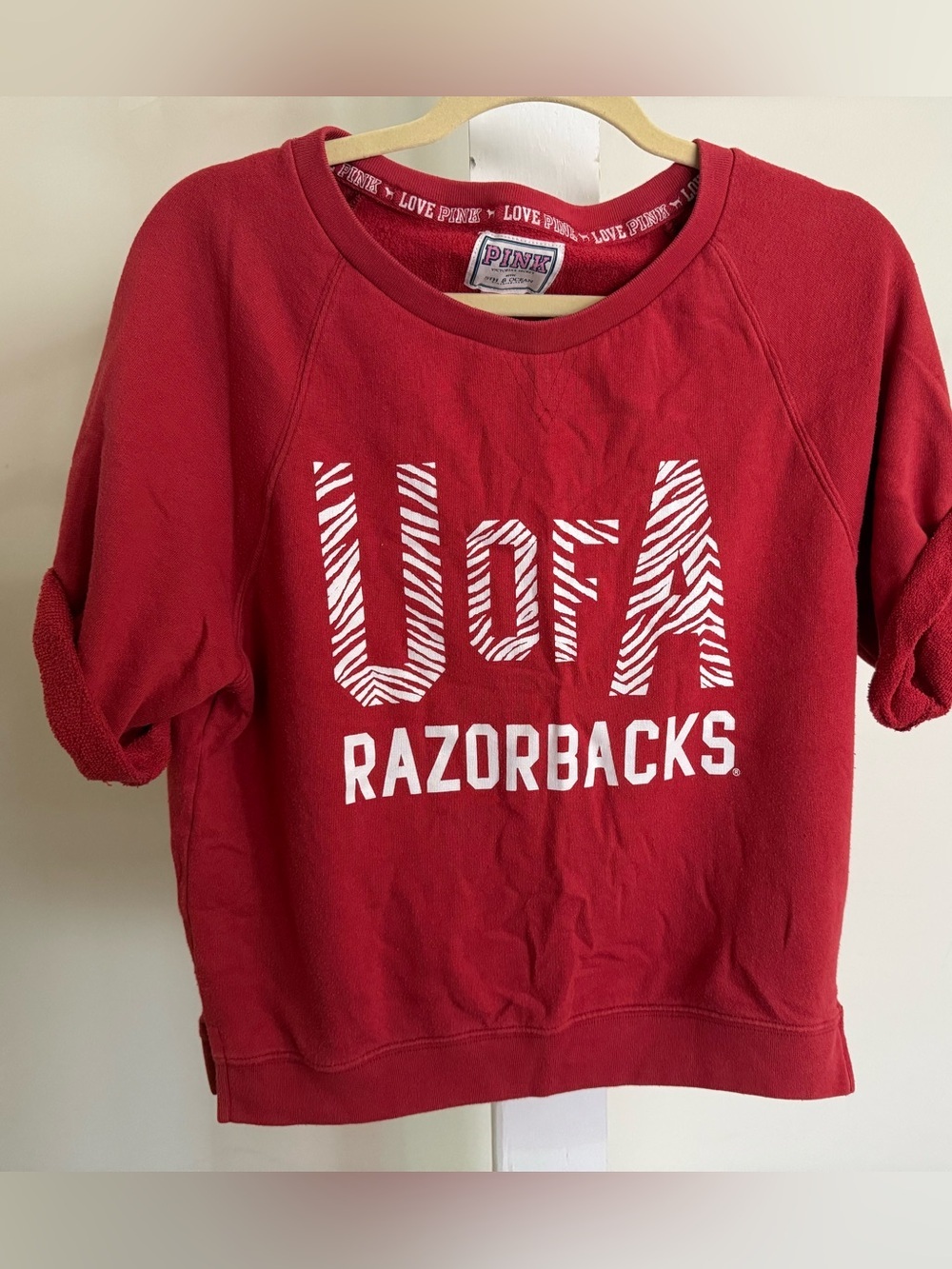 Victoria’s Secret University of Arkansas Razorbacks Sweatshirt